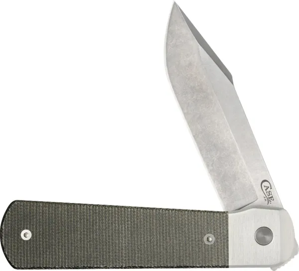 Case Cutlery Longhouse Green Micarta CA50911