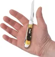 Case Cutlery Burnt Amber Bone  Rogers Jig CA51391