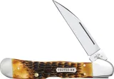 Case Cutlery Burnt Amber Bone   Rogers Jig - CA51392