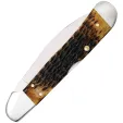 Case Cutlery Burnt Amber Bone  Rogers Jig CA51392