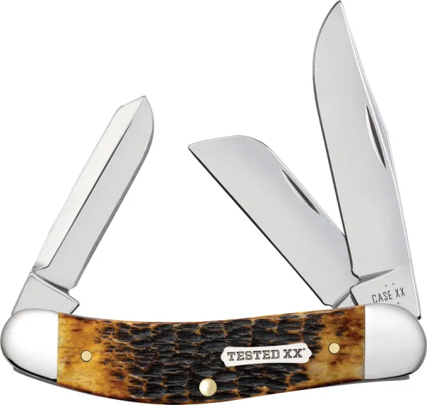 Case Cutlery Sowbelly Burnt Amber CA51393