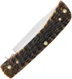 Case Cutlery Burnt Amber Bone  Rogers Jig CA51394