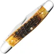 Case Cutlery Burnt Amber Bone  Rogers Jig CA51395