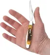 Case Cutlery Burnt Amber Bone  Rogers Jig CA51395