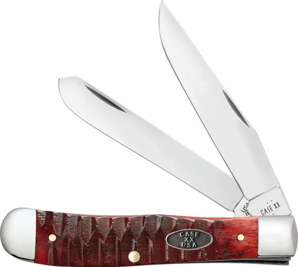 Case Cutlery Trapper Gator Jig Old Red CA51540 Case Cutlery Trapper Gator Jig Old Red CA51540
