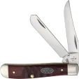 Case Cutlery Mini Trapper Gator Jig Old Red - CA51541