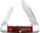 Case Cutlery Baby Butterbean Gator Jig Red - CA51545