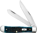 Case Cutlery Trapper Med Blue Peach Seed - CA51850