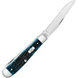 Case Cutlery Trapper Med Blue Peach Seed CA51850