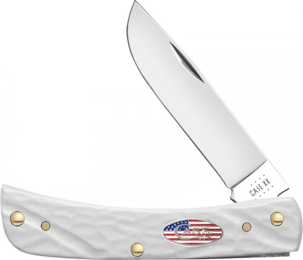 Case Cutlery Sod Buster Jr Rough White CA52021