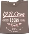 Case Cutlery T-Shirt Charcoal Small - CA52480