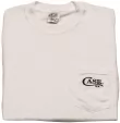 Case Cutlery Pocket T-Shirt White Small - CA52492