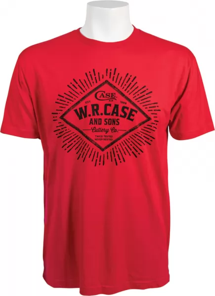 Case Cutlery T-Shirt Red Large CA52570