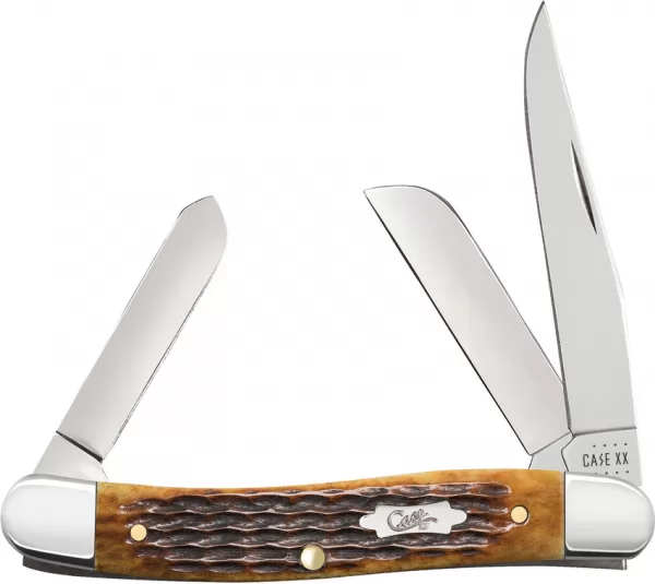 Case Cutlery Stockman Antique Bone Rogers CA52834