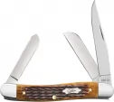 Case Cutlery Stockman Antique Bone Rogers - CA52834
