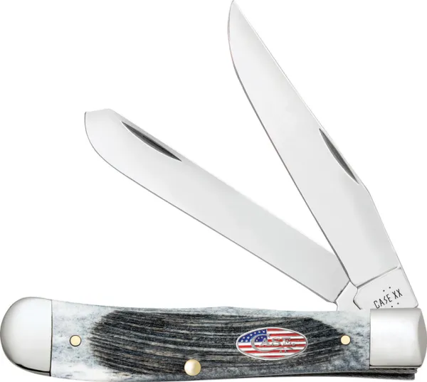 Case Cutlery Trapper Gray Sawcut CA53060