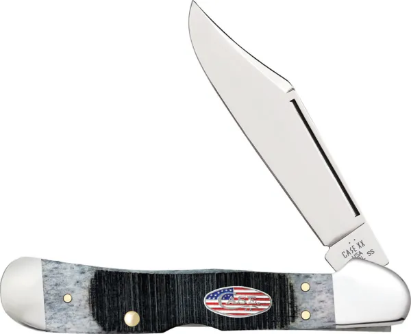 Case Cutlery Copperlock Gray Sawcut CA53063