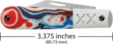 Case Cutlery Crossroads Barlow Red-Wht-Blu CA53164 Case Cutlery Crossroads Barlow Red-Wht-Blu CA53164