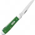 Case Cutlery Mini Trapper Green Synthetic CA53391