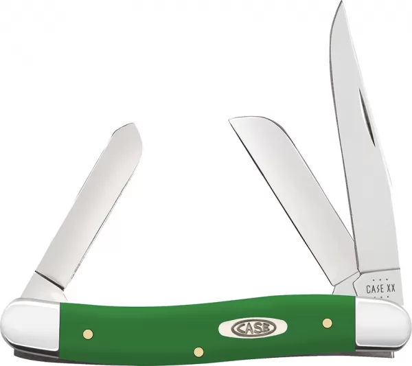 Case Cutlery Med Stockman Green Synthetic CA53392