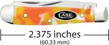 Case Cutlery Tiny Trapper Candy Corn Kirin CA53754