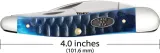 Case Cutlery Ocean Blue Bone  Gator Jig Se CA53983