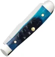 Case Cutlery Ocean Blue Bone  Gator Jig Ti CA53984