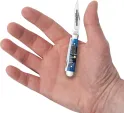 Case Cutlery Ocean Blue Bone  Gator Jig Ti CA53984