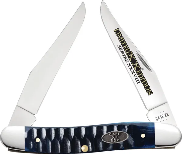 Case Cutlery Ocean Blue Bone  Gator Jig Mu CA53985
