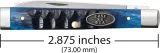 Case Cutlery 6282SP SSM Navy Blue CA53986