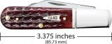 Case Cutlery Barlow Mahogany Bone CA55233