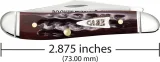 Case Cutlery Peanut Mahogany Bone CA55234