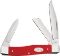 Case Cutlery Md Stockman Red Synthetic - CA56982