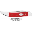 Case Cutlery Toothpick Red Synthetic CA56983