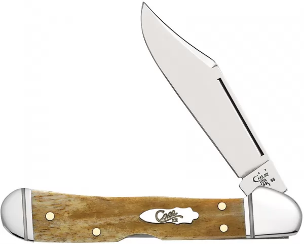 Case Cutlery Mini Copperlock Antique Bone CA58186