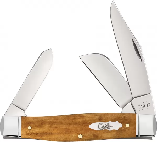 Case Cutlery Lg Stockman Antique Bone CA58204