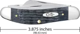 Case Cutlery Sowbelly Gray Pocket Worn CA58426
