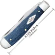 Case Trapper Denim Canvas CA60510