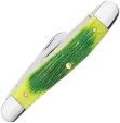 Case Cutlery Lime Green Bone  Barnboard Ji CA61041