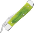 Case Cutlery Lime Green Bone  Barnboard Ji CA61043