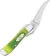 Case Cutlery Lime Green Bone  Barnboard Ji CA61043