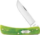 Case Cutlery Lime Green Bone   Barnboard Ji - CA61044