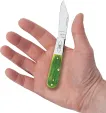 Case Cutlery Lime Green Bone  Barnboard Ji CA61045