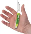 Case Cutlery Seahorse Whittler Lime Green CA61047