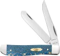 Case Cutlery Blue Sycamore Wood   Sm Mini T - CA63731