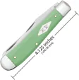 Case Cutlery Trapper Mint Green CA63830