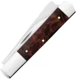 Case Cutlery Razor Brown Maple Burl CA64058