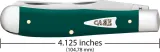 Case Cutlery Spruce Green Synthetic  Smoot CA64530