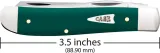 Case Cutlery Spruce Green Synthetic  Smoot CA64531