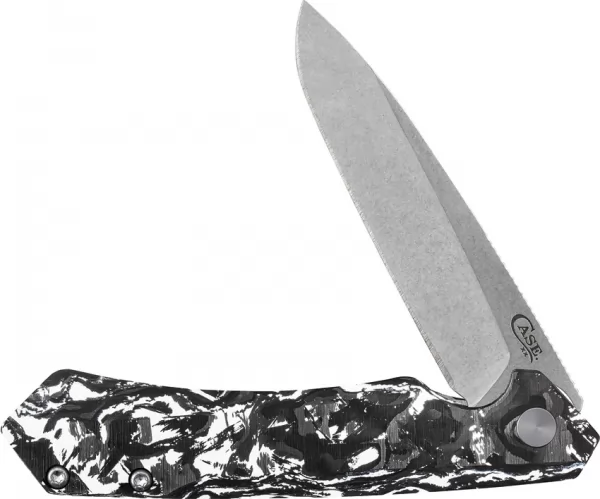 Case Cutlery Kinzua Framelock Black-White CA64802